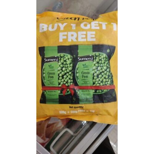 Sumeru Green Peas 500 G