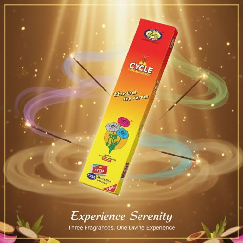 Cycle Three &amp; One Agarbathi 220 G
