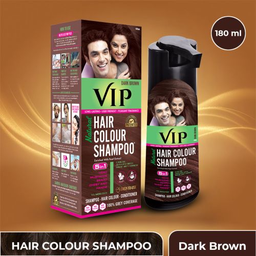 Vip Hair Colour Shampoo 180 Ml