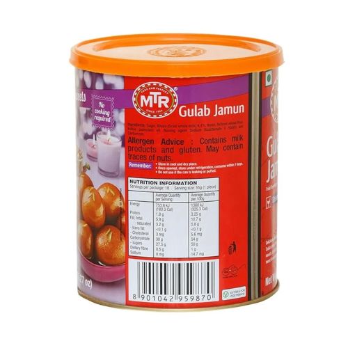 Mtr Gulabgamun Tin 500 G